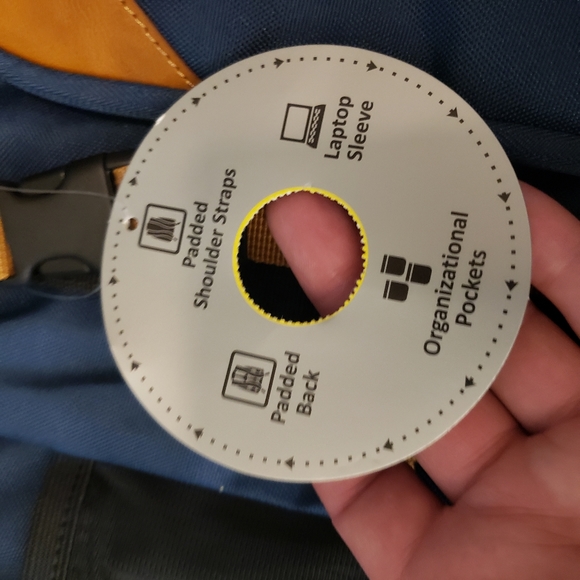 Nwt swiss tech laptop backpack - Picture 3 of 11